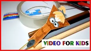 How to make alphabet letters with paper - letter Y