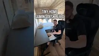 Building a desk in my tiny home