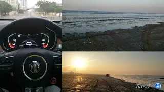 NASHTA SEEN|SEAVIEW|KARACHI WEATHER 🥶