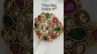 Beautiful Ring 💍 | Latest Design| Trending Jewelry Shorts#shorts #fashion #trending #viral #ring