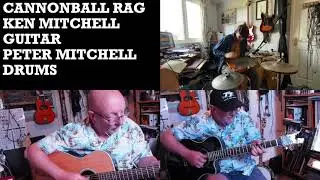 Ken Mitchell Guitar - Cannonball Rag  (Merle Travis-Cover)