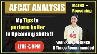 AFCAT 2 2021 ANALYSIS | MATHS AND REASONING TIPS | Insight SSB