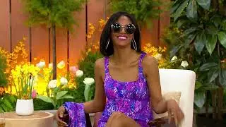 Kim Gravel x Swimsuits For All Scoop Neck Tankini Set w/ Bike Shorts on QVC