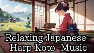 Relaxing Japanese Harp Koto Music | Traditional Japanese Music for Meditation and Relaxation