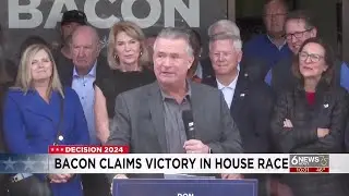 Election 2024: Bacon claims victory in Congress race as final results still loom