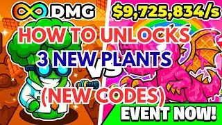 HOW TO GET 3 NEW PLANTS in Fruits vs Brainrots Pandvil, New update, All secret codes TUTORIAL