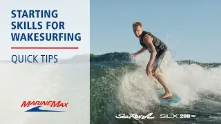 Starting Skills for Wakesurfing