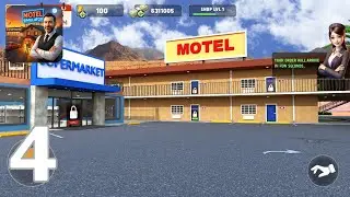 Supermarket & Motel Simulator - Staff Hiring And Training - Market Inventory Management - Part 4