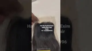 Closure 4*4 Indian Raw Hair Vendor