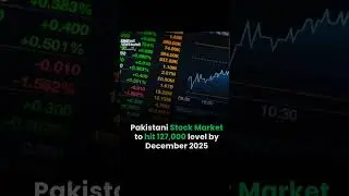 Pakistani Stock Market to hit 127,000 by December 2025 #shorts #youtubeshorts #foryou #psx