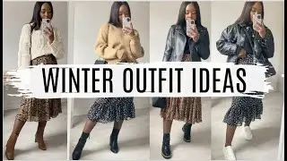 WINTER OUTFITS 2021 #2 PLEATED SKIRTS