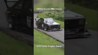 HONDA K20 Turbo Power + FORD Escort Mk2 💥