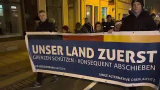 101. Mahnwache in Bautzen mit Unterst&uuml;tzung einiger Landwirte.