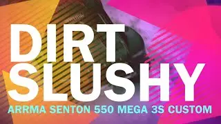 Dirt Slushy &ndash;&nbsp;Arrma Senton 550 Mega 3S Custom Bashing In The Snow