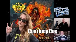 BURNING WITCHES Courtney Cox Interview- New Album 'Inquisition' USA /Canada Tour 2026- Iron Maidens