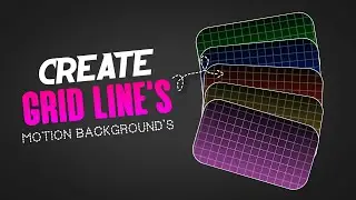 Create Grid Lines Motion Backgrounds