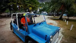 Seychelles Rain Driving a MOKE around Praslin by Tropical Island Weather 🚘
