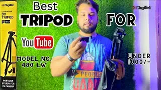 BEST TRIPOD FOR YOUTUBE VIDEOS || SMARTPHONE & CAMERA