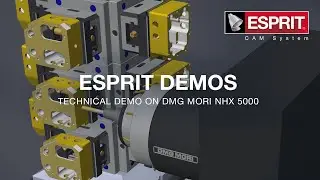 Program One Part, Machine Many: Technical Demo on DMG MORI NHX 5000