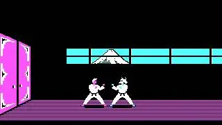 Karateka (1984, Broderbund and Jordan Mechner) Gameplay
