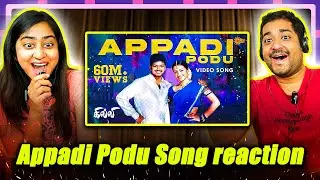 Ghilli - Appadi Podu Song REACTION | Vijay | Trisha | Vidyasagar | KK | Anuradha Sriram | Pa. Vijay