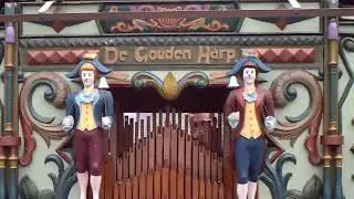 (2011) Draaiorgel De Gouden Harp te markt in Vijlen