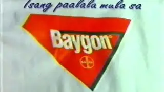 Baygon public service message 30s - Philippines, 1998