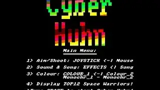 Cyber Huhn Title Music for the Amstrad CPC