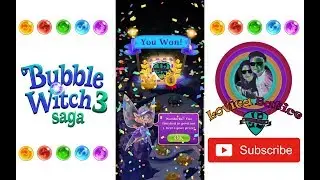 Bubble Witch Saga 3 - Level 576 - 580 - Gameplay
