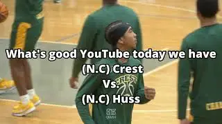 Conference Rival Basketball Game Come Down To Final Seconds| Crest Vs. Huss| MUST WATCH TV