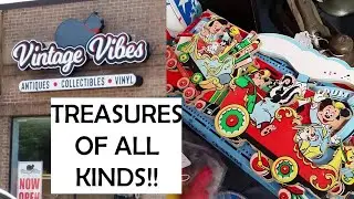 YAY! A NEW ANTIQUE MALL! Shop With Me Fun, Nostalgic & Decorative Vintage | Vintage Vibes, Livonia