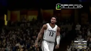 MC 2K14 SZN2 EP 19 : 1ST ROUND GAME 1 | 62 -58 | SAS VS MEM | LAST 5 MINUTES | FULL GAMEPLAY