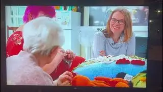 BalletLORENT Knitters, Movers and Shakers group interviewed by ITV Tyne Tees