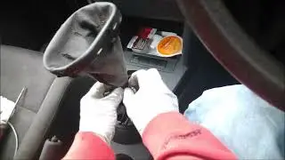 Снятие ручки переключения передач VW Touran/Golf