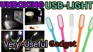 Unboxing Mini USB Light's
