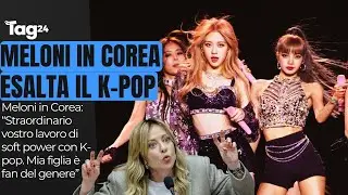 Meloni in Corea: 