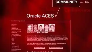 Join Oracle Technology Network