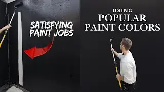 Painting With The Most POPULAR Dark Paint Colors