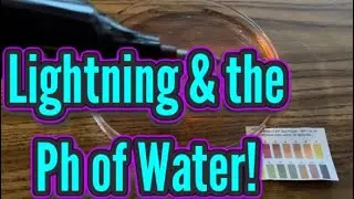 Lightning & the Ph of H2O in RamZland!⚡️ #STEM #Science #STEMEducation #RamZland
