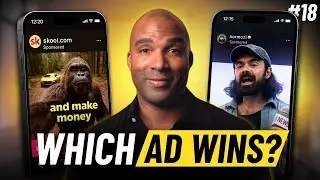 Hormozi Instagram Ad vs AI Sasquatch Ad &ndash; Ad Roulette E18