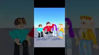 😱Cash and Nico do the flop with Zoey and Mia! #animation #roblox