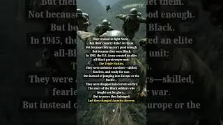 The Triple Nickels Paratrooper Unit: Operation Firefly 👊🔥    #history #truehistory
