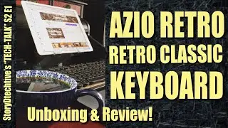 Azio Retro Classic Keyboard Review: Writing In Style