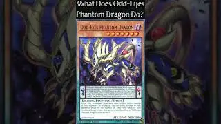 What Does Odd-Eyes Phantom Dragon Do?