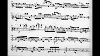 Grażyna Bacewicz - Sonata for Violin (1958) [Score-Video]