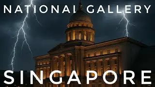 Free Rainy Day Activity Singapore｜ National Gallery Museum Walk Tour 4K