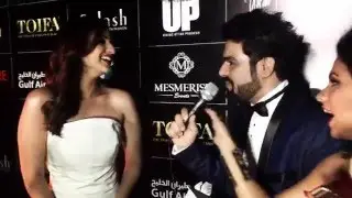 Honey Singh, Parineeti Chopra, Ranveer Singh and Shah Rukh Khan at TOIFA 2016 with City 1016