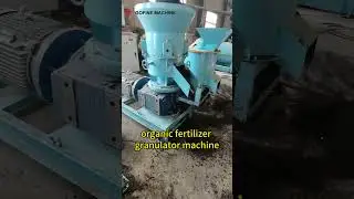 Chicken Manure Pellet Making Machine, Organic Fertilizer Granulator, Flat Die Pelleting Machine