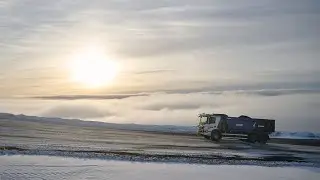 Scania&rsquo;s electric heavy tipper in operation in mine in northern Sweden