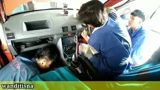 buka dashboard proton savvy, remove and replace dashboard proton savvy-part 1